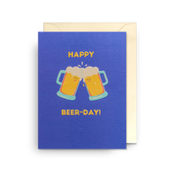 Pints Happy Beer-Day | Naomi Wilkinson | Mini Card